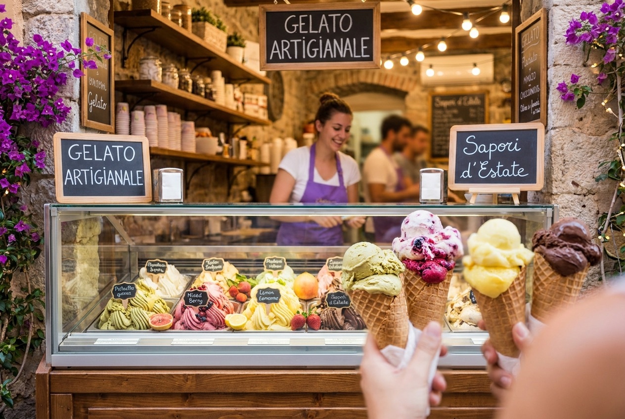 Il menù digitale per la tua gelateria